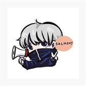 He